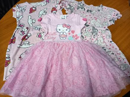 Šaty hello kitty 122, 6-7 rokov, hello kitty,122