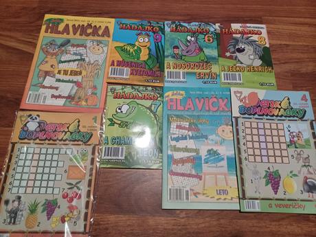 Predam nove detské časopisy,