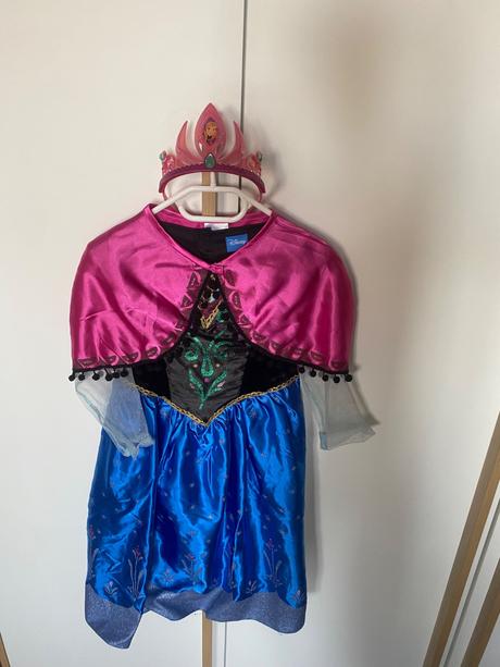 Kostým anna s korunkou / frozen, 