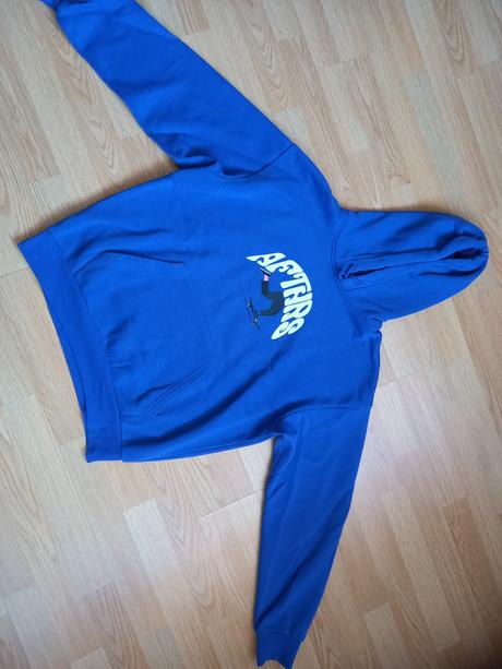 Modrá mikina cropp, m