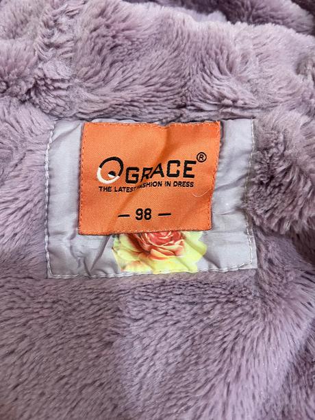 Zimná bunda dievčenská 98, grace,98