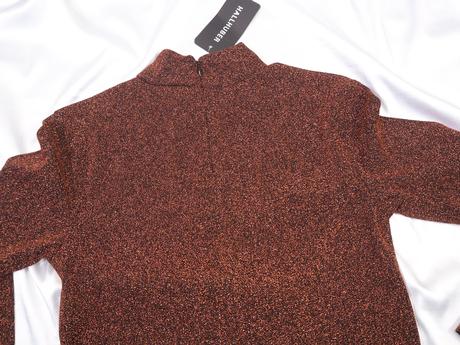 Luxusný trblietavý top hallhuber, m