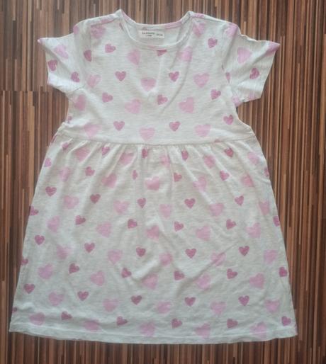 Letne saty so srdieckami 122, fox & bunny,122