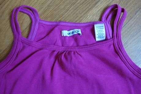 Tielko s dvojitými ramienkami na 6 rokov, 116