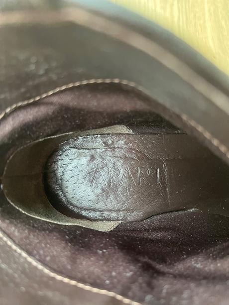 Kožené kotnicky apart, 37