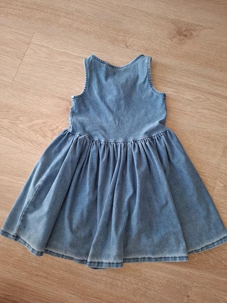 Riflove šaty h&m, h&m,110