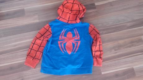 Mikina na zips spiderman, marvel,110