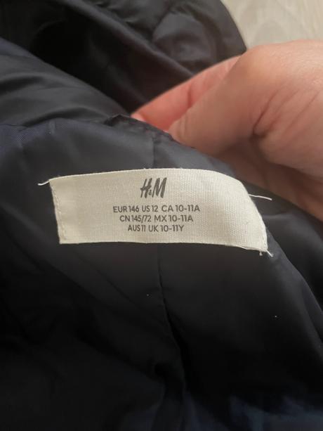Chlapčenská prechodná bunda, h&m,146
