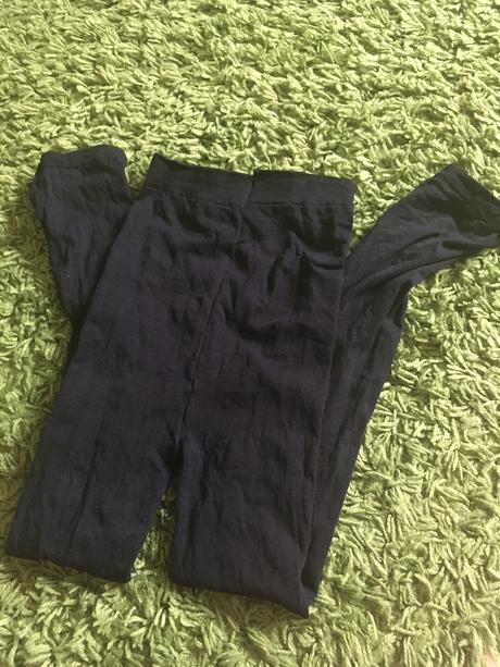 Dámske tenké silonkové legíny, xs, xs