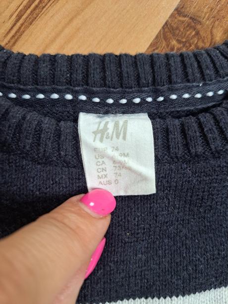 Svetríky, h&m,74