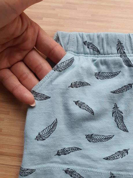 Pohodlne kratasky s vreckami, h&m,104