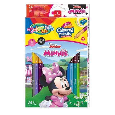 Colorino kids farebné ceruzky 12 ks/24 farieb,