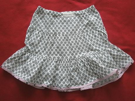 Sukňa volánová zn. okker gokker veľ. 128, 128