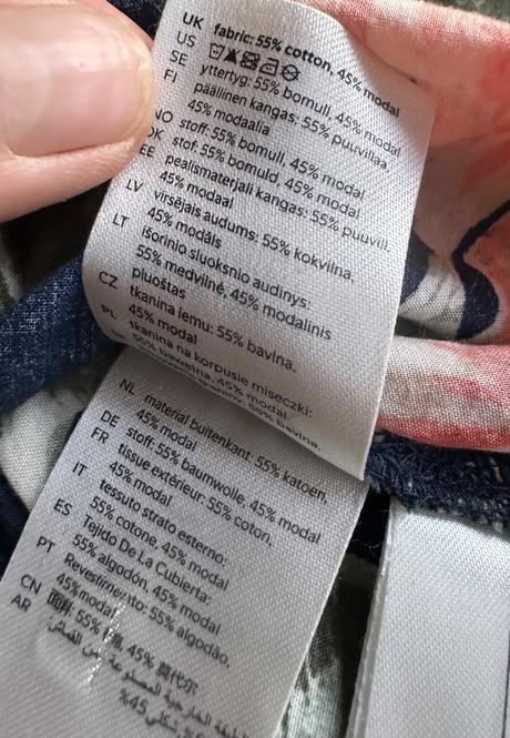 Kraťase pull-on, trojštvrťové riflové denim, 11-12, h&m,152