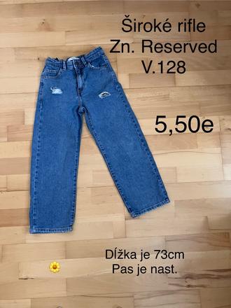 Široke rifle, reserved,128