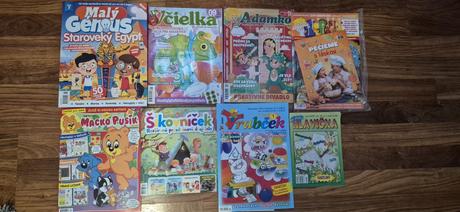 Predam nove detské časopisy,