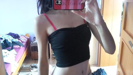 Crop top new yorker, s