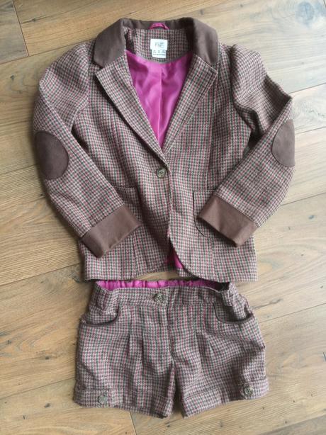 Set sako a kraťasy pre malú slečnu, f&f,104