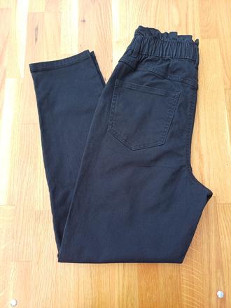 Čierne paperbag nohavice, veľ. s, reserved,s