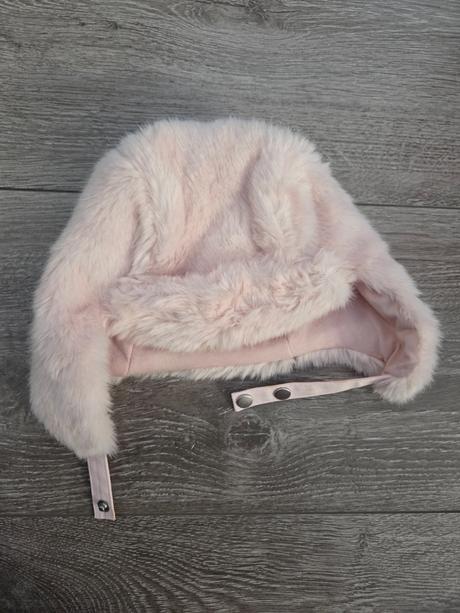 Teplá čiapka ušianka, h&m,104