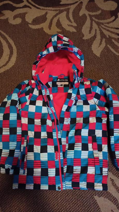 Chlapcenska zimna bunda, alpine pro,152