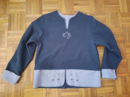 Dievčenský flísový pulóver / mikina, damini,140