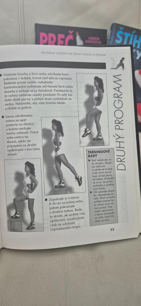 Knihy o cvičení,