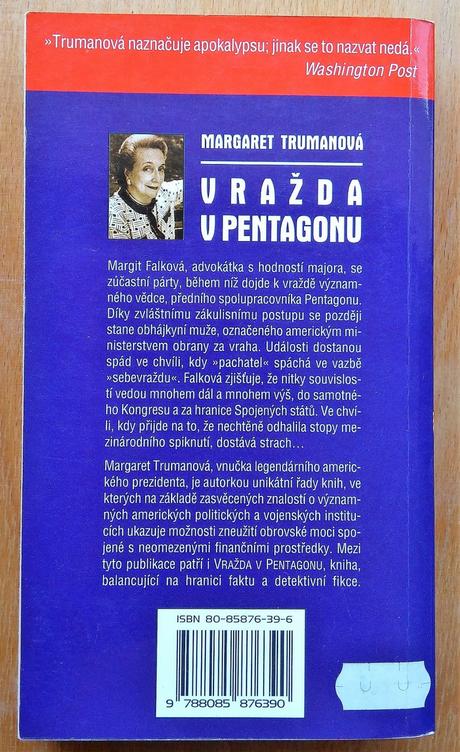 Vražda v pentagonu, margaret trumanová,