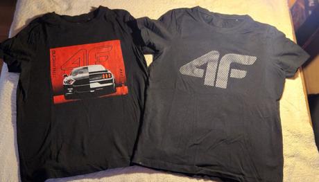 2x štýlové tričko 4f, 152