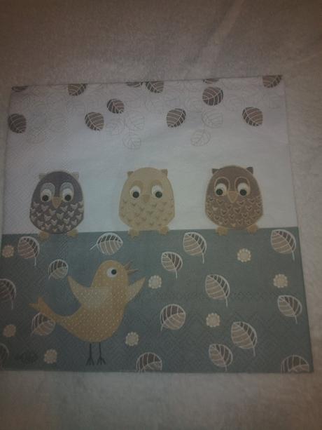 Servitky-zvieratka, sovičky a vtaky, 