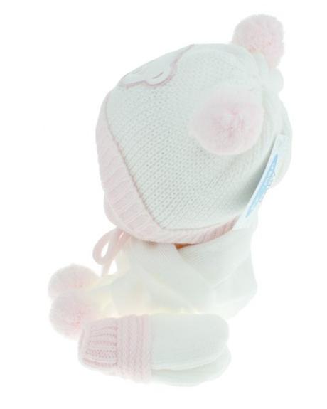 Čiapka,šal rukavičky 2-6mes.mix farieb, <50 / 50