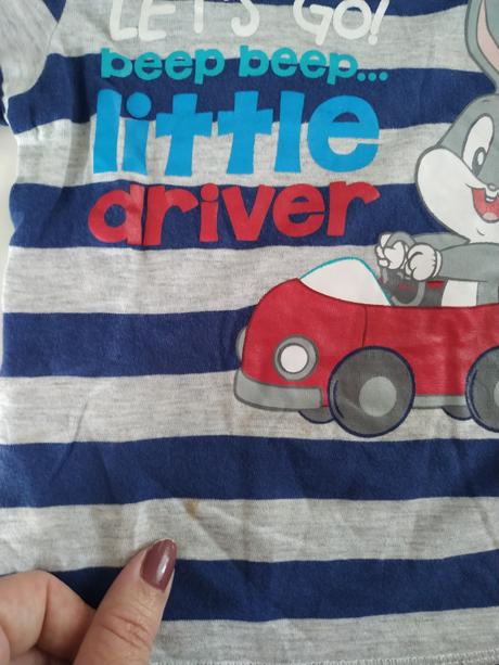 3 ks veselé tričká, veľk. 86, f&f,86