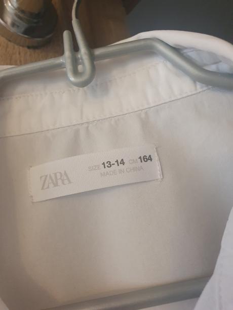 Bavlnená košeľa zara 13-14, zara,164