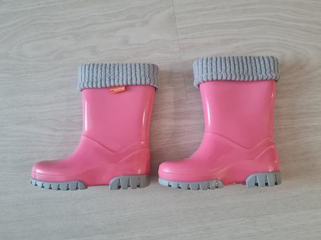 Gumaky 26/27 s vložkou, demar,26