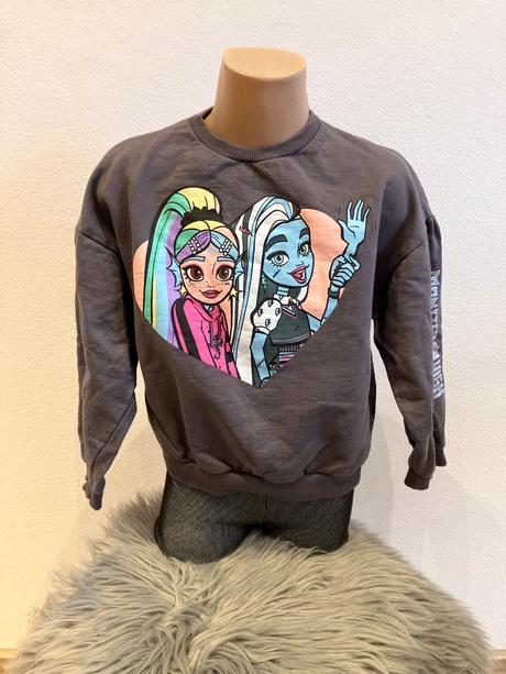 Dievčenská mikina monster high (128), sinsay,128