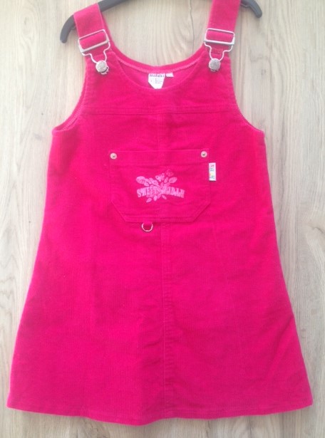 Mencestrove saty s trickom vel. 116, 116