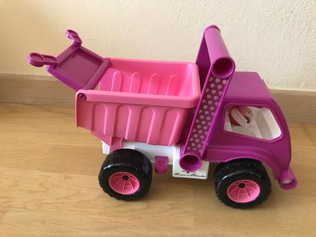 Plastové auto s panáčikom pre dievčatá, 