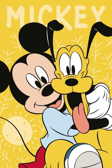 Detský uterák mickey a pluto 60/40,