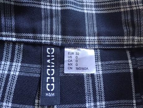 Skladaná sukňa, h&m,152