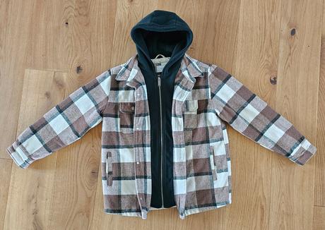 Chlapčenská bunda typu shacket, reserved,164