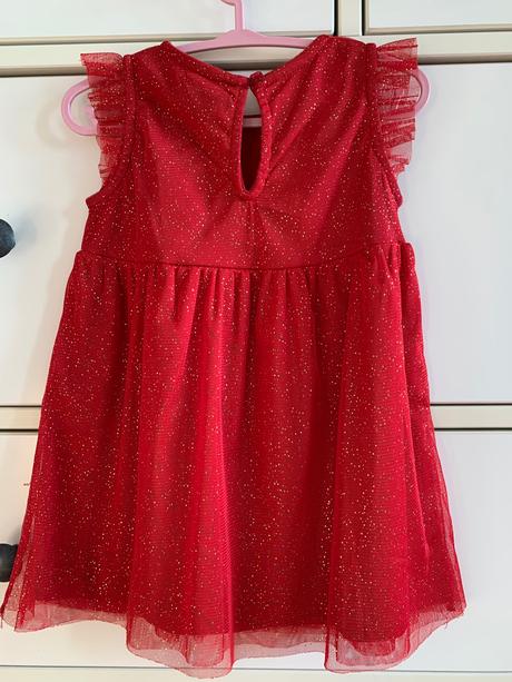 Mini a ture vianočný saty veľkosť 86cm, 86