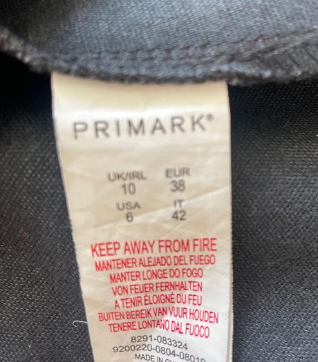 Cierna kozenkova sukna primark, primark,38