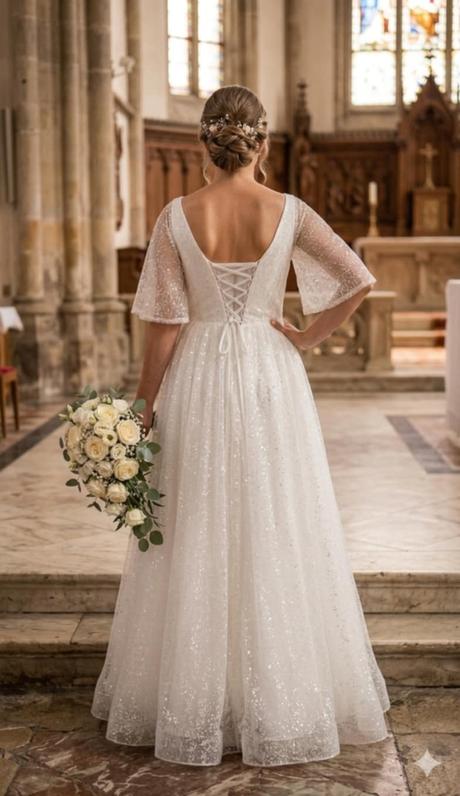 Lesklé svadobné šaty s/m/l, l / m / s