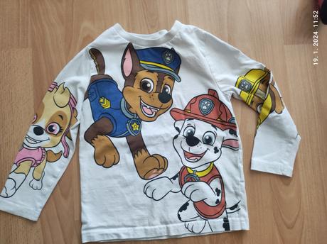 Tričko dlhý rukáv pre chlapca, f&f,110