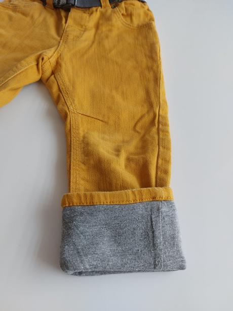 Zateplene nohavice, h&m,92