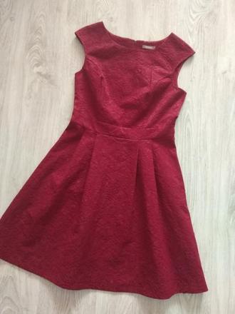 Bordové šaty zn. orsay, orsay,38