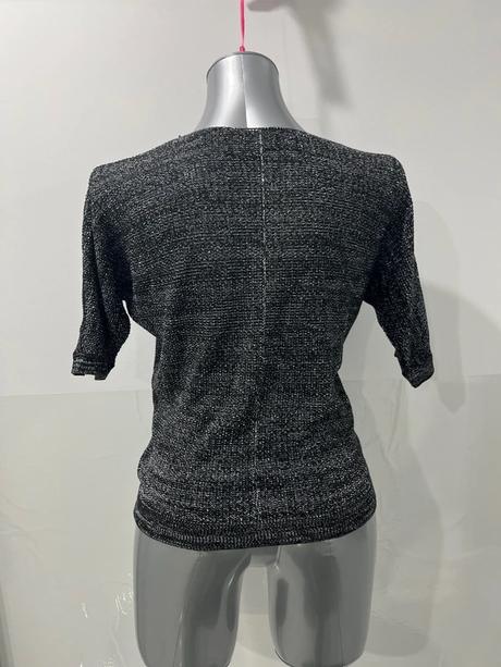 Pletene trblietavy svetrik, m