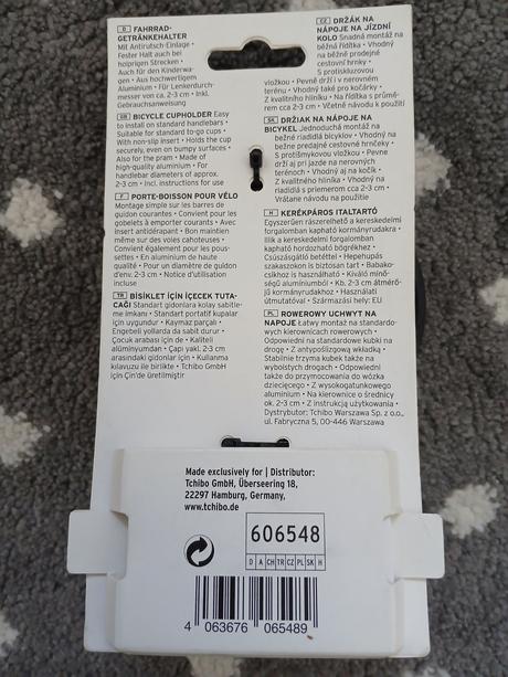 Drziak na pohar na bicykel /kocik, 