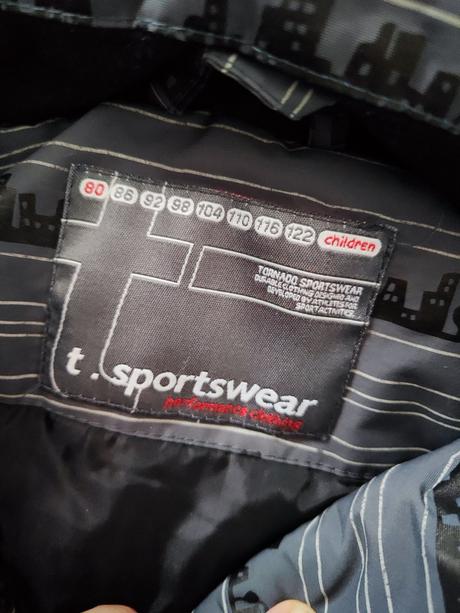 Športová funkčná bunda tornado sportswear, 80