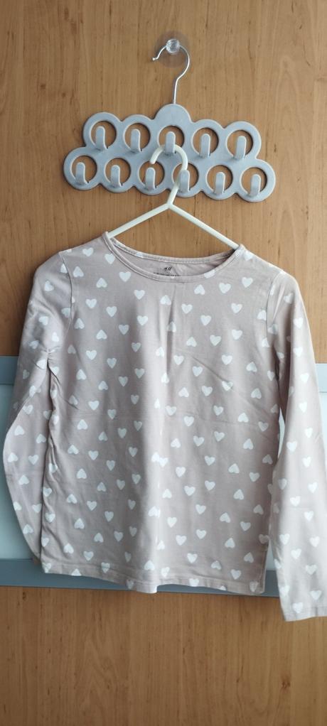 Balík tričiek h&m s dlhým rukávom, 140–152